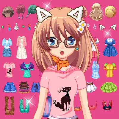 Dress up anime