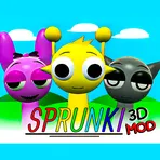 Sprunki 3D Mod логотип