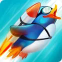 Learn 2 Fly－полет пингвина логотип
