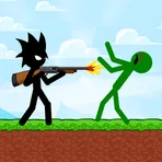 Stickman Zombie Shooter логотип