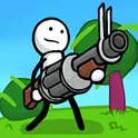 One Gun: Stickman оффлайн игры логотип