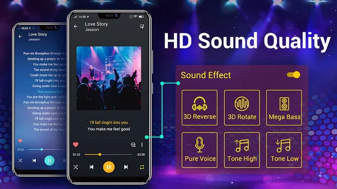 Скриншот Music Player- Music,Mp3 Player 4