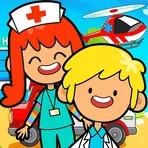 My Pretend Hospital Town Life логотип