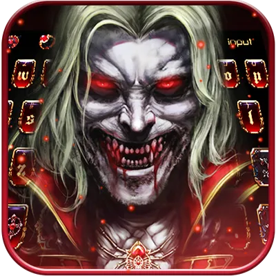 Vampire Demon Keyboard Theme