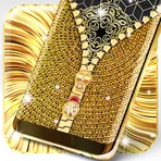 Gold lock screen логотип