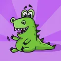 Крокодил - игра для компании логотип