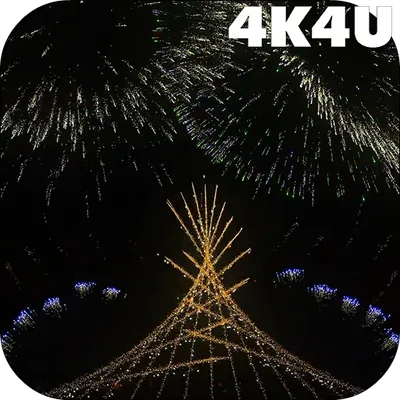 4K Fireworks Video Live Wallpaper